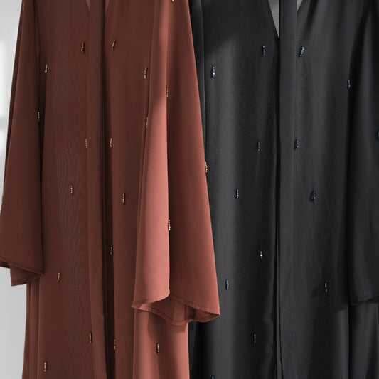 Abaya Layali Al-Tatreez (عباية ليالي التطريز) - Noor & Grace