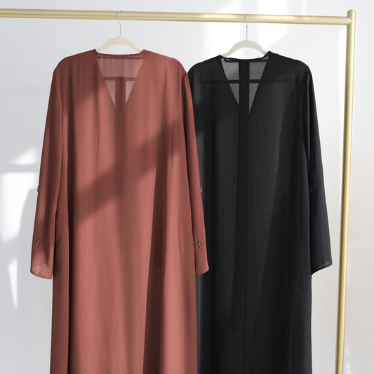 Abaya Layali Al-Tatreez (عباية ليالي التطريز) - Noor & Grace