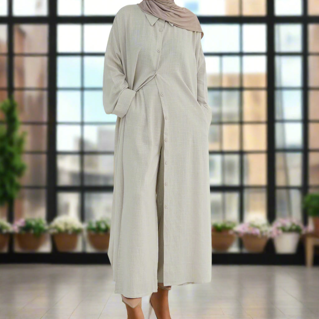 Abaya Zahra Al-Aseel (عباءة زهرة الأصيل) - Noor & Grace