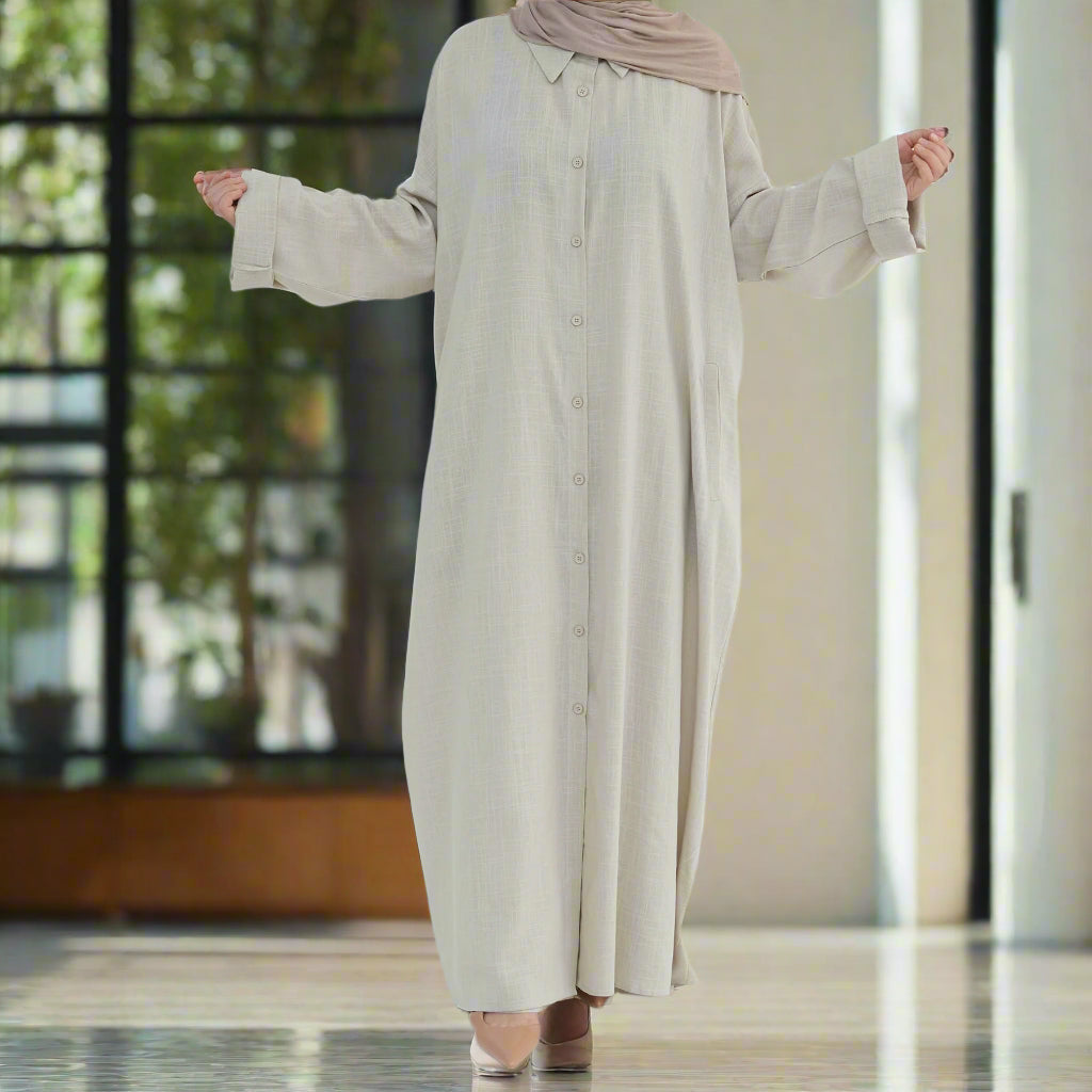 Abaya Zahra Al-Aseel (عباءة زهرة الأصيل) - Noor & Grace