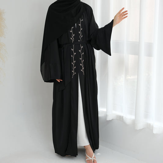 Sundus Luxury Abaya (عباية سندس الفاخرة) - Noor & Grace