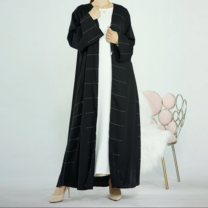 Sophisticated Black Abayas: Timeless Elegance Redefined
