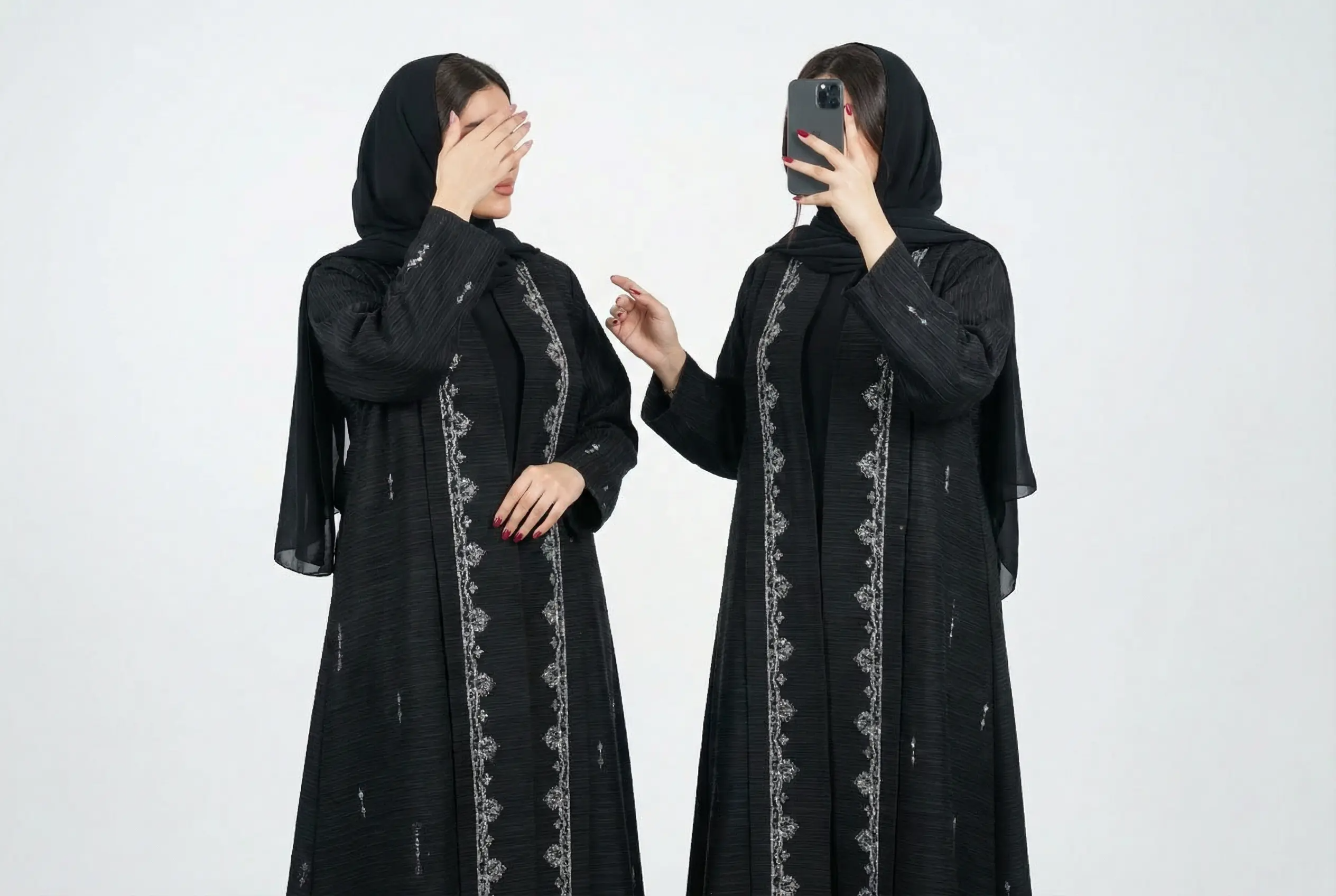 Shop trending stretchable fabric abayas available in many elegant colors. Soft, flexible, and comfortable abayas perfect for everyday wear, work, and travel.