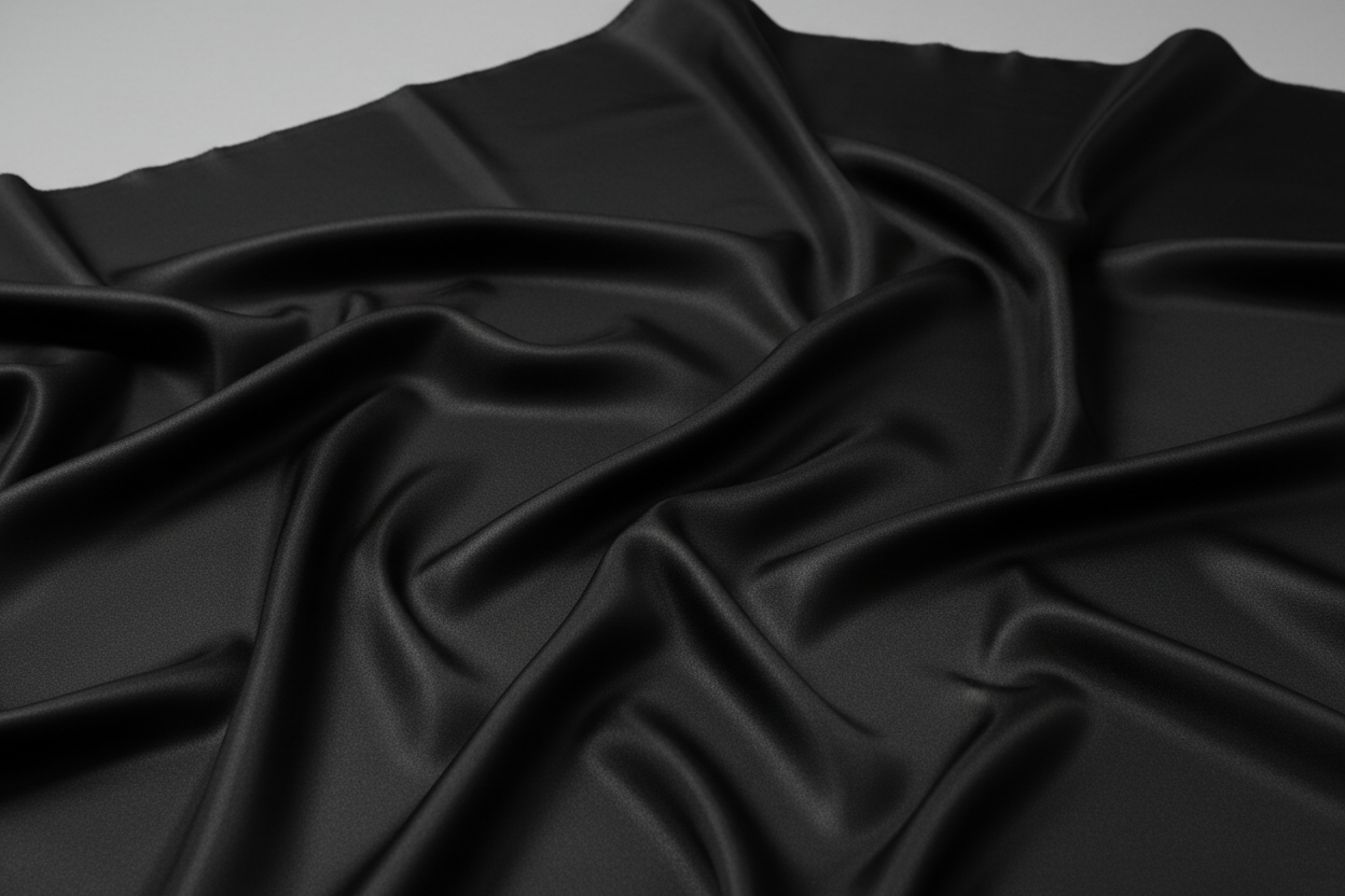 Satin Fabric Abayas and Hijabs
