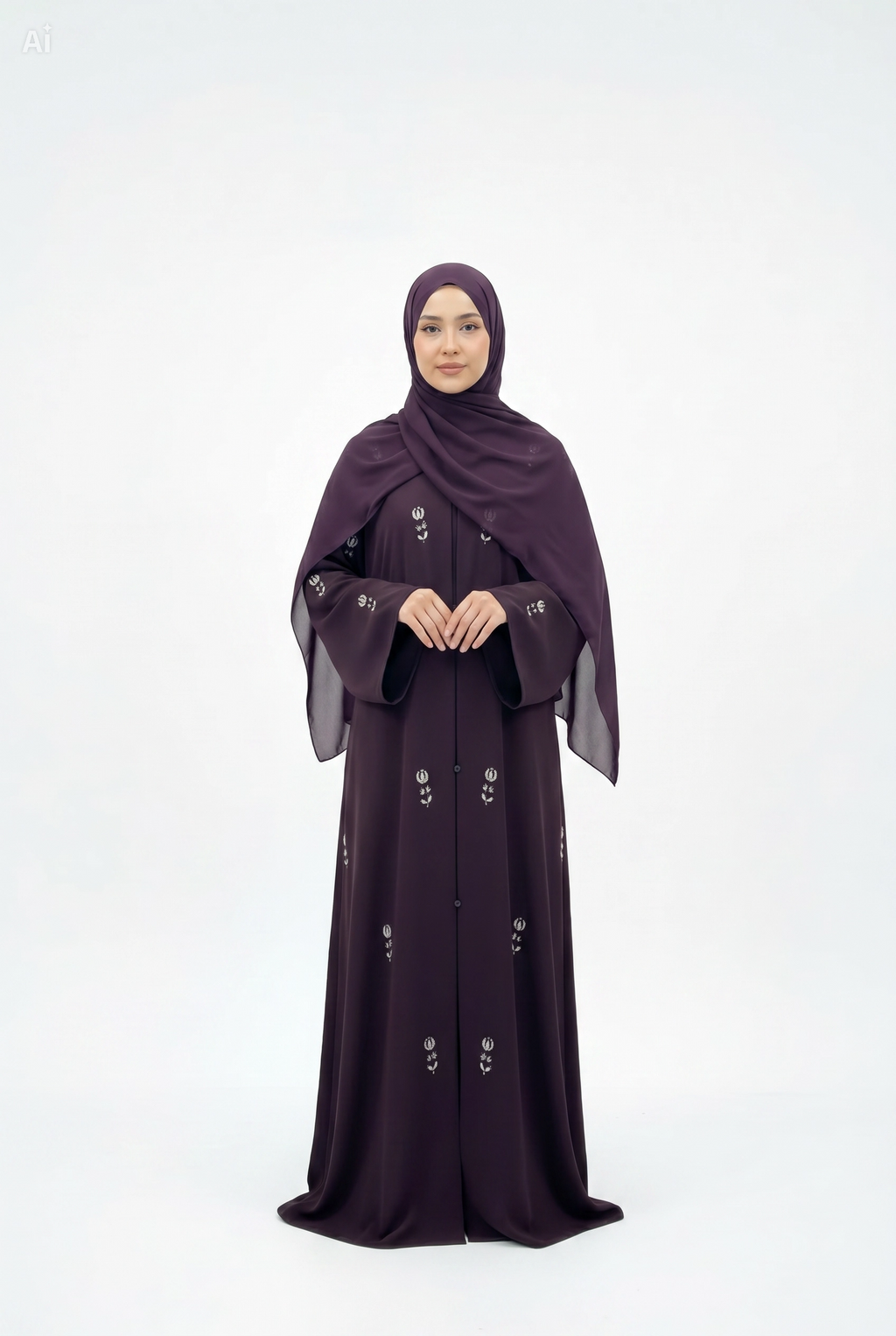 Layl Al Banafsj Nida Abaya