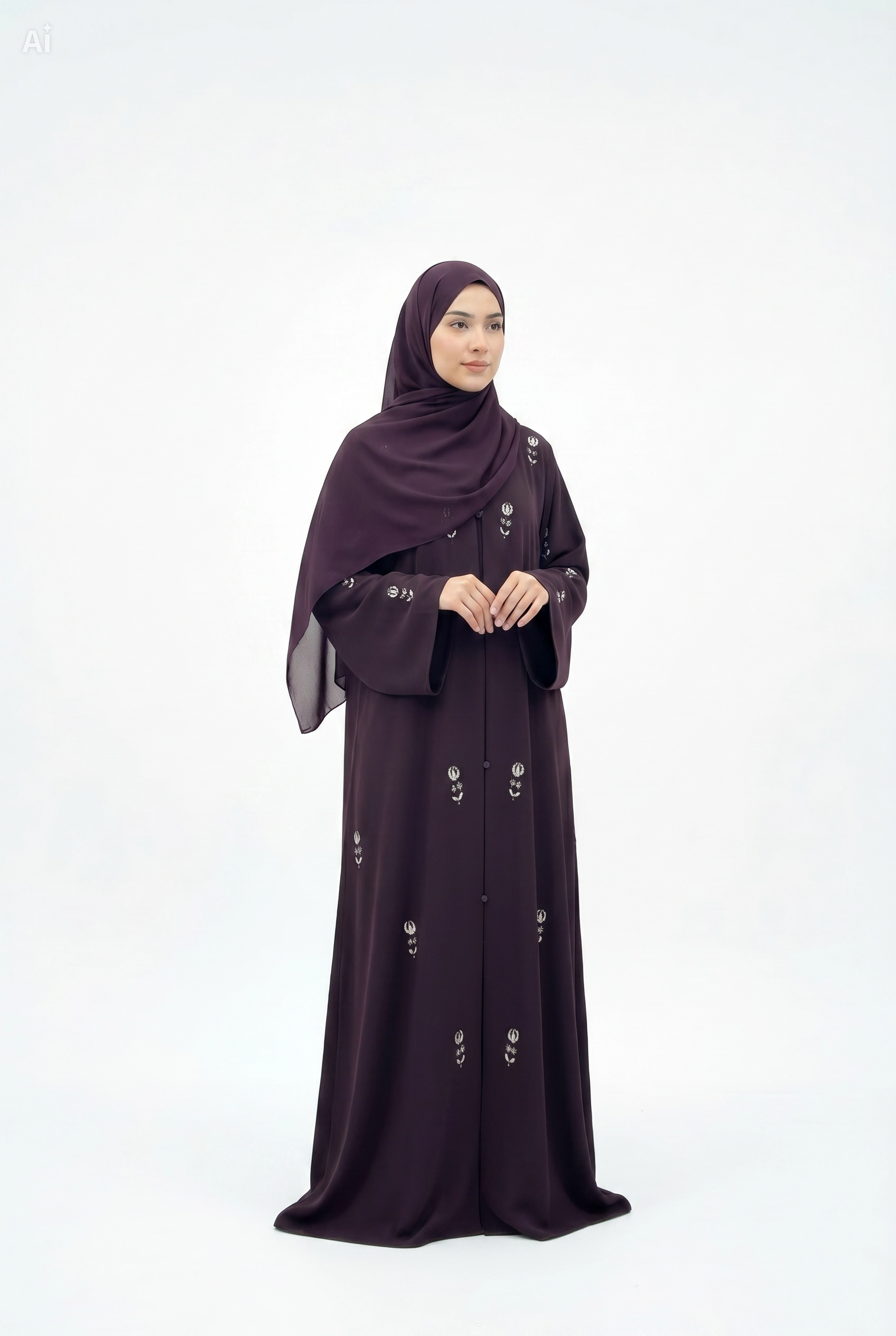 Layl Al Banafsj Nida Abaya