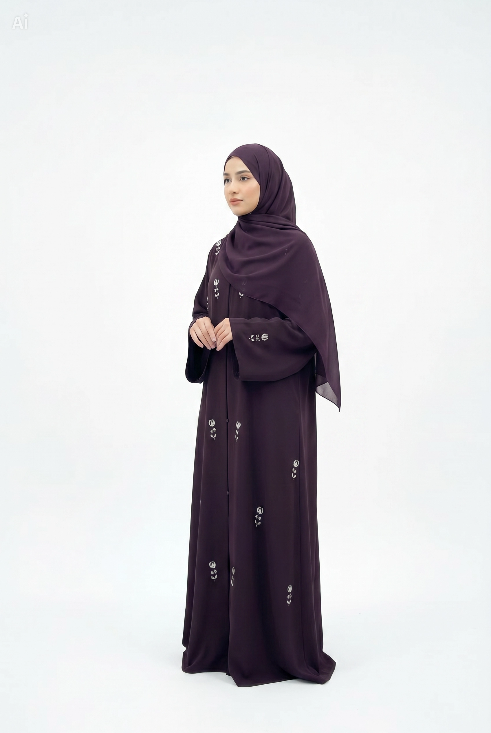 Layl Al Banafsj Nida Abaya