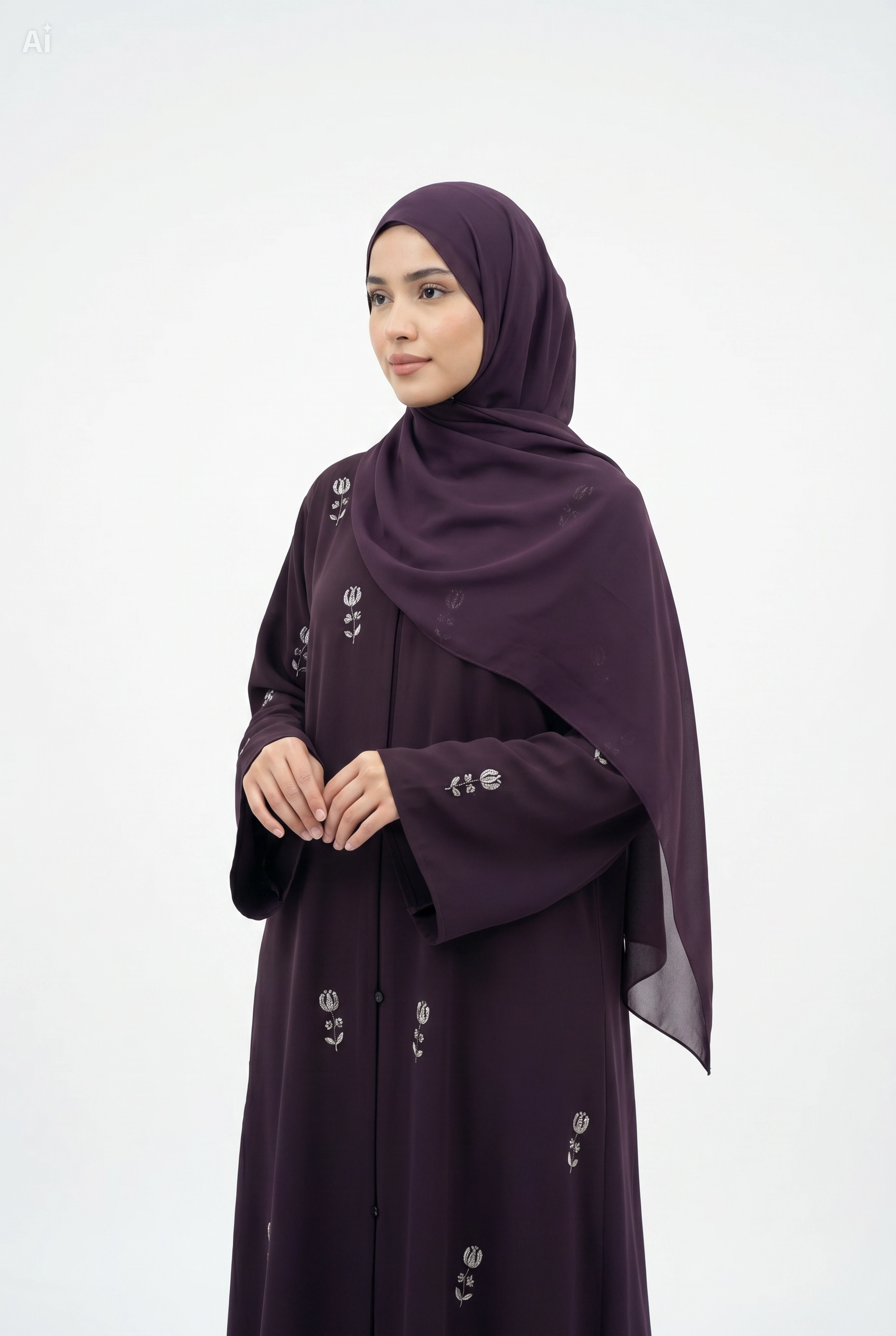 Layl Al Banafsj Nida Abaya