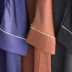 Abaya Al-Satin Al-Fakhira (عباءة الساتان الفاخرة) - Noor & Grace