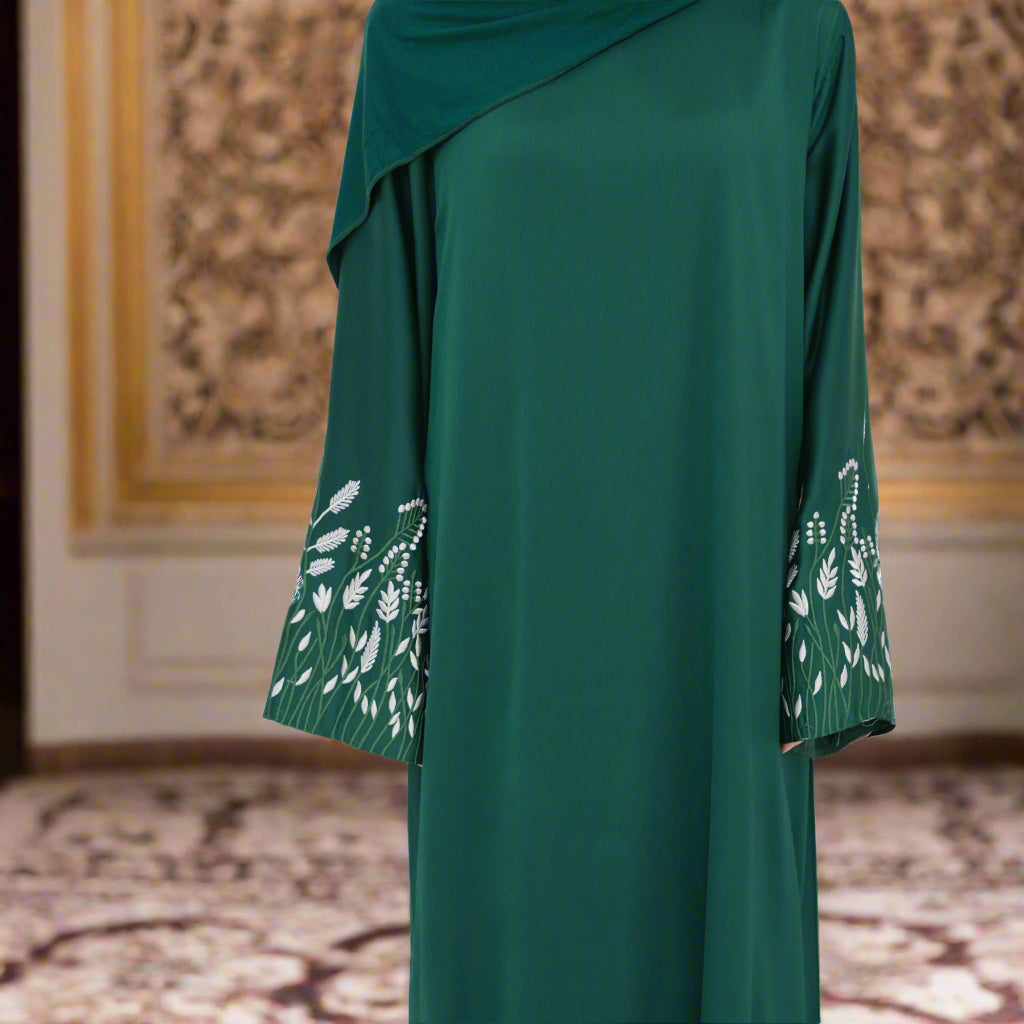Abaya Layali Al-Satin (عباية ليالي الساتان) - Noor & Grace