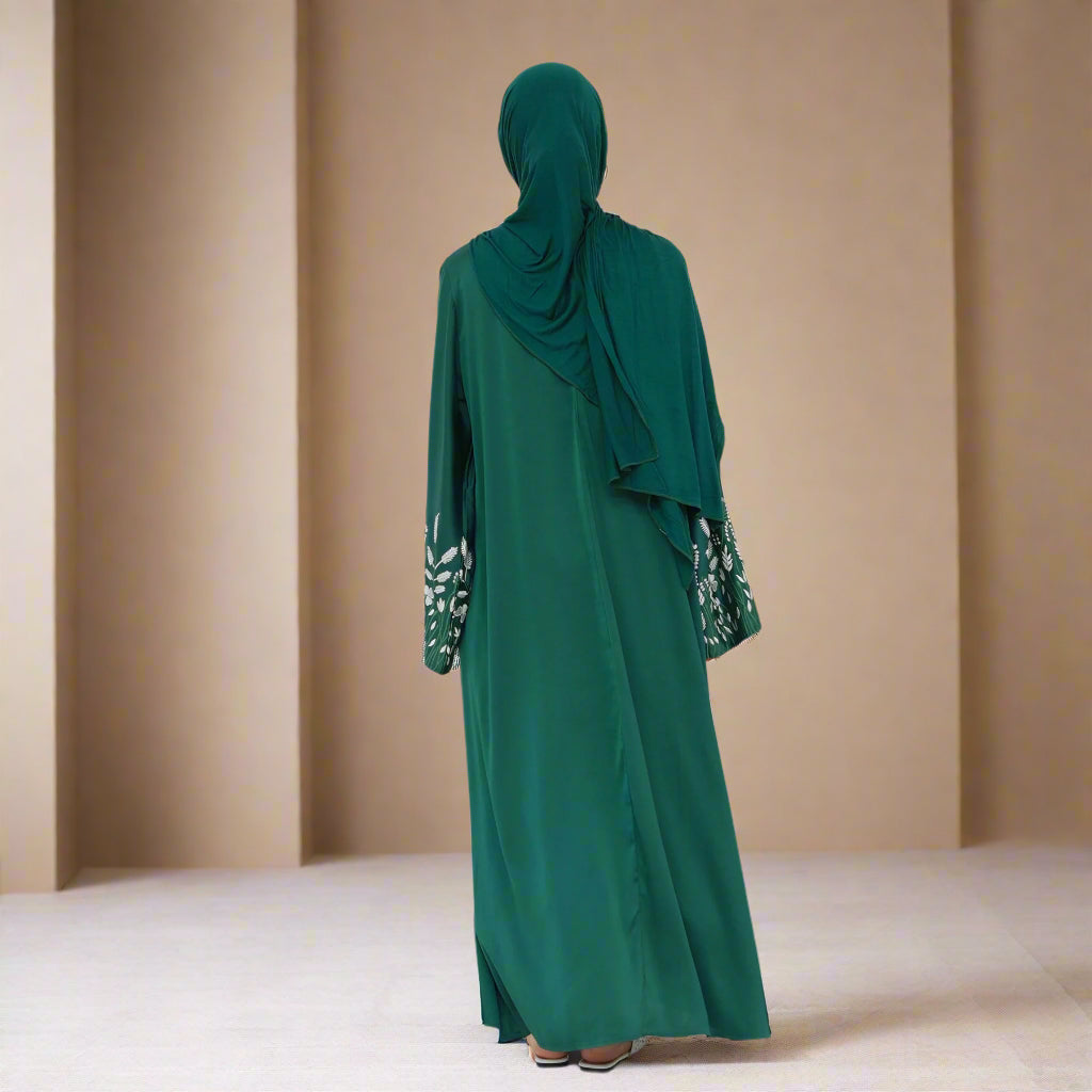 Abaya Layali Al-Satin (عباية ليالي الساتان) - Noor & Grace