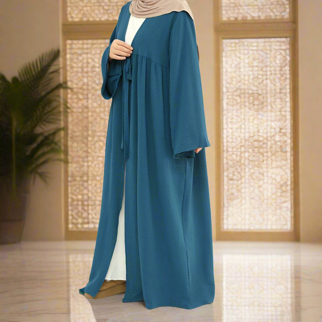 Abaya Oqdah Al-Jamal (عباءة عقدة الجمال) - Noor & Grace