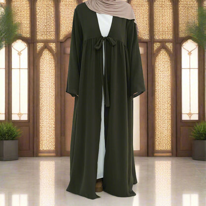 Abaya Oqdah Al-Jamal (عباءة عقدة الجمال) - Noor & Grace