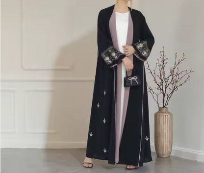 Abaya Malak Al-Tatreez (عباية ملك التطريز) - Noor & Grace