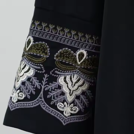 Abaya Malak Al-Tatreez (عباية ملك التطريز) - Noor & Grace