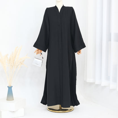 Abaya Al-Tayyat Al-Aneeqa (عباءة الطيات الأنيقة) - Noor & Grace