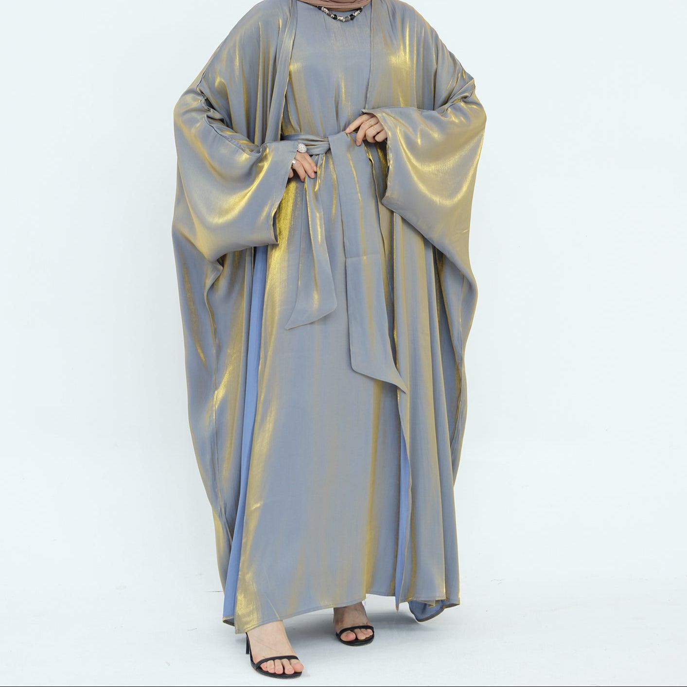 Al Huda Shimmery Abaya - Noor & Grace