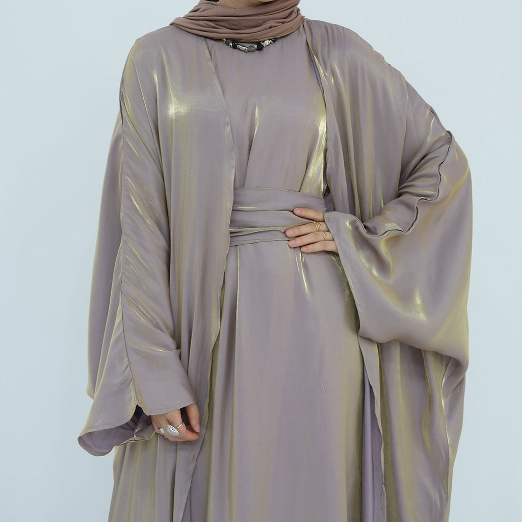 Al Huda Shimmery Abaya - Noor & Grace