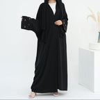 Al Layali Embroidered Abaya - Noor & Grace