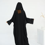 Al Layali Embroidered Abaya - Noor & Grace
