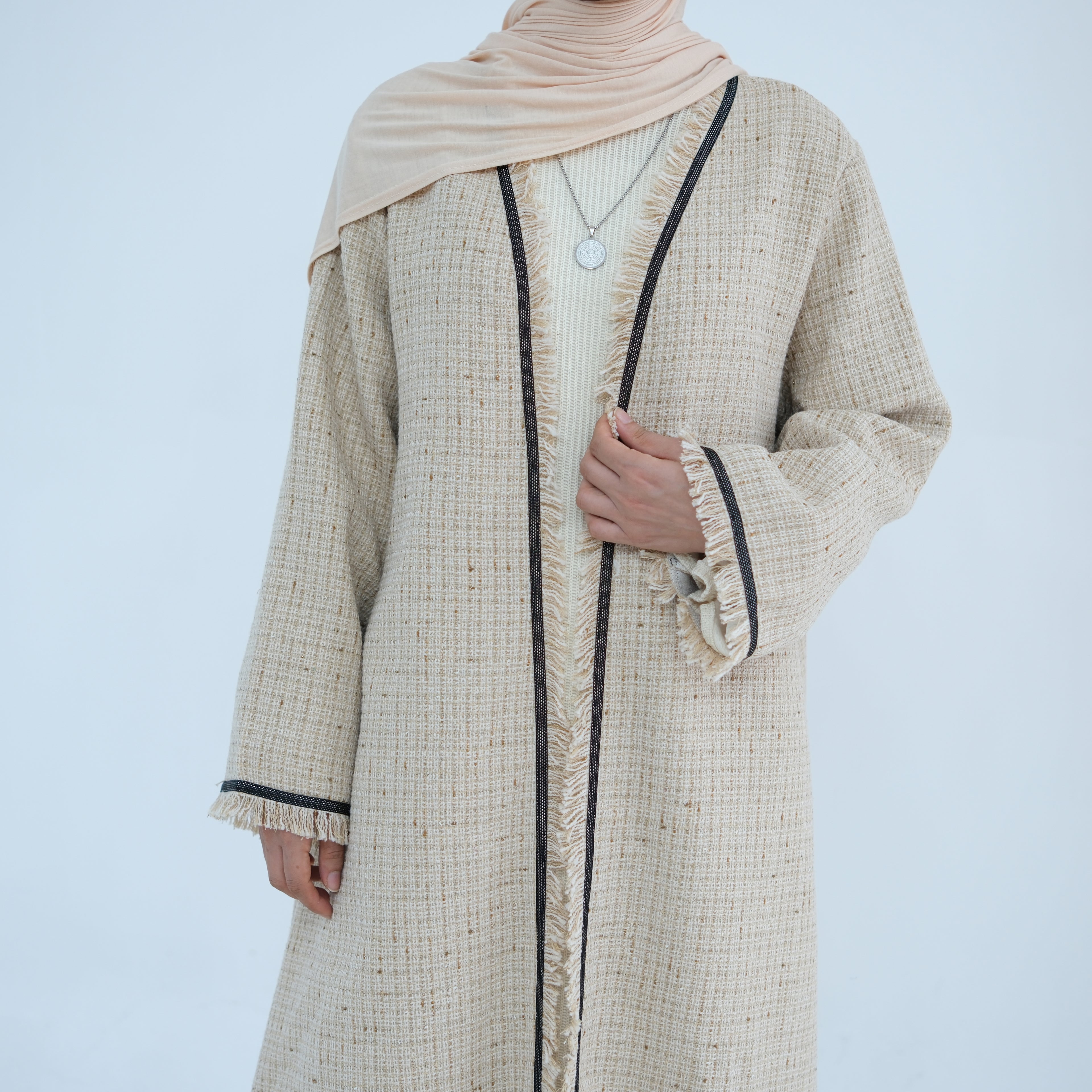 Al Layali Luxe Winter Abaya - Noor & Grace