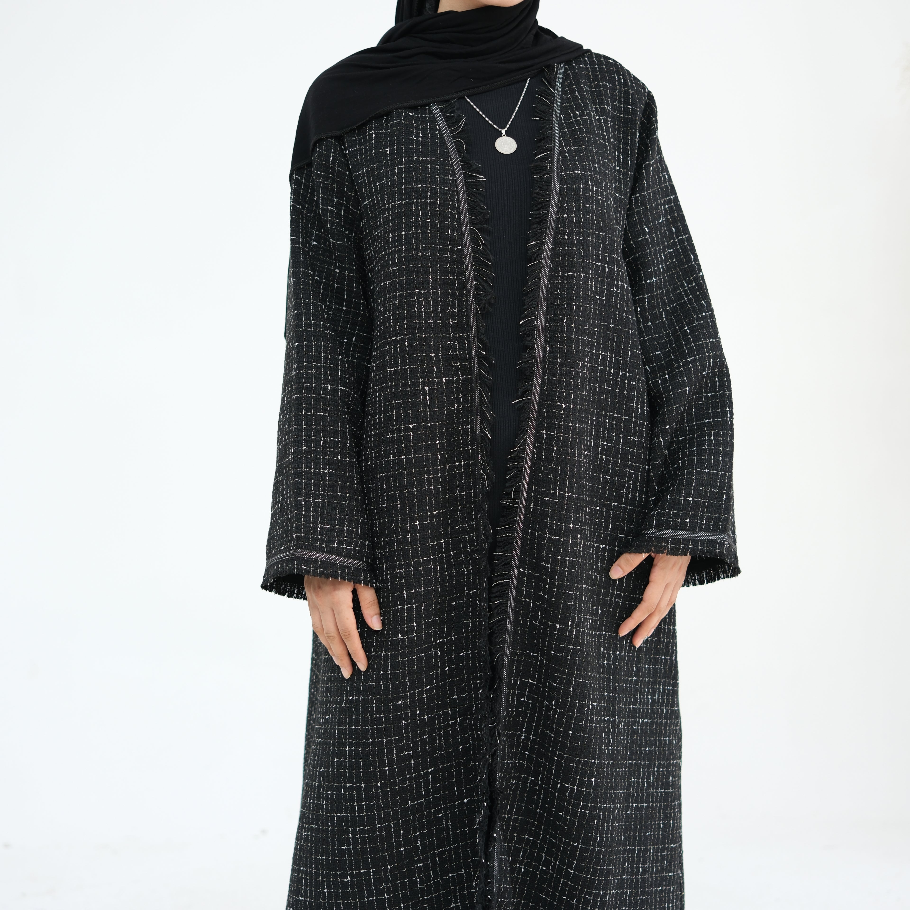 Al Layali Luxe Winter Abaya - Noor & Grace