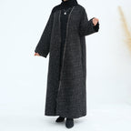 Al Layali Luxe Winter Abaya - Noor & Grace