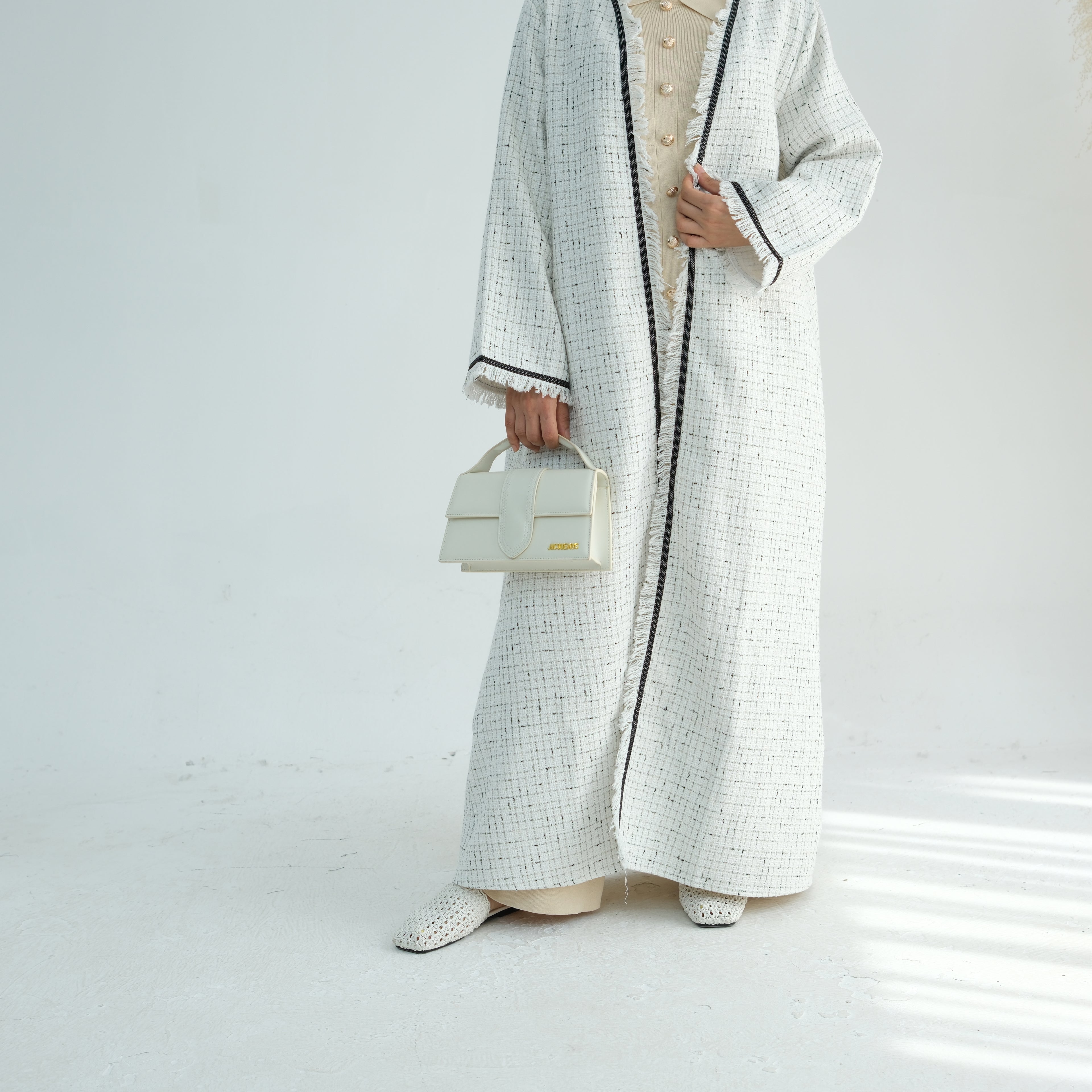 Al Layali Luxe Winter Abaya - Noor & Grace