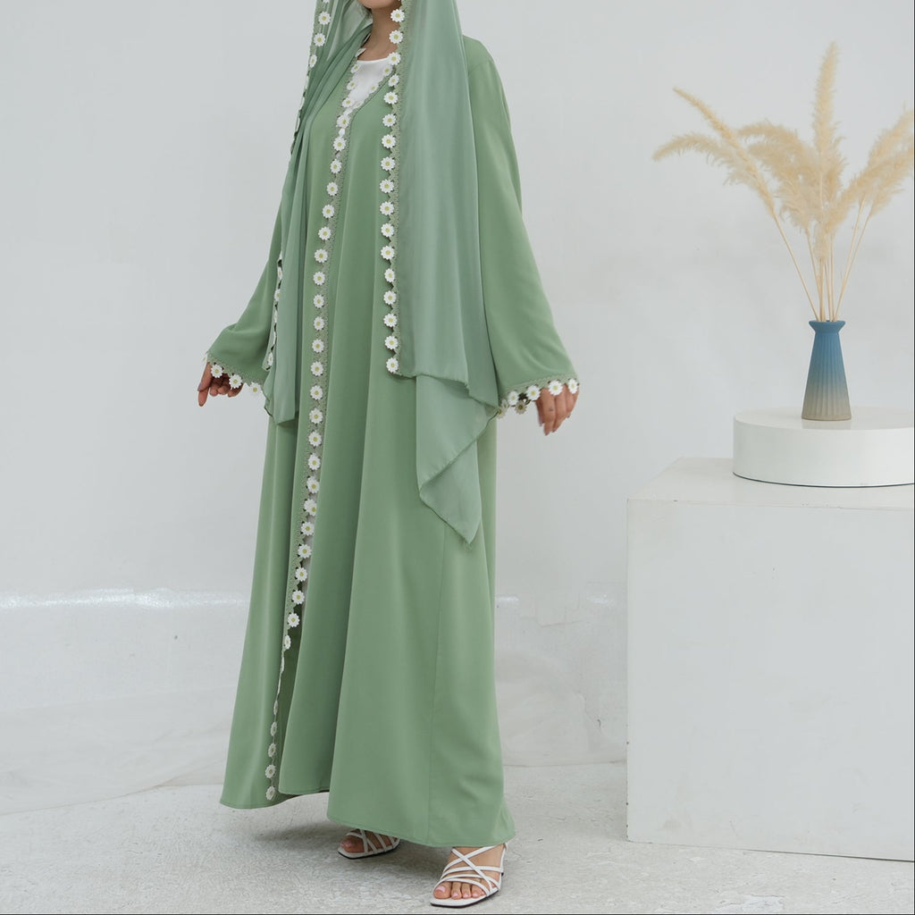 AlZahraLuxuryEmbroideredAbaya_Green11
