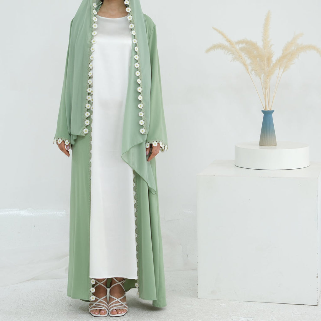 AlZahraLuxuryEmbroideredAbaya_Green8
