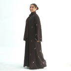 Amara Nida Embroidered Abaya - Noor & Grace
