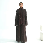 Amara Nida Embroidered Abaya - Noor & Grace