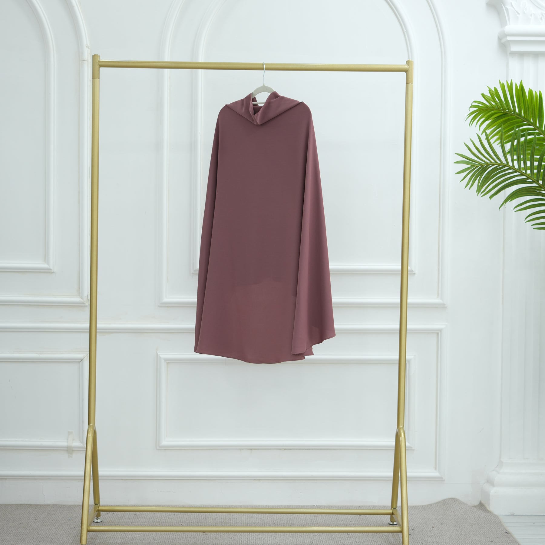 Dusty Pink Nida Khimar