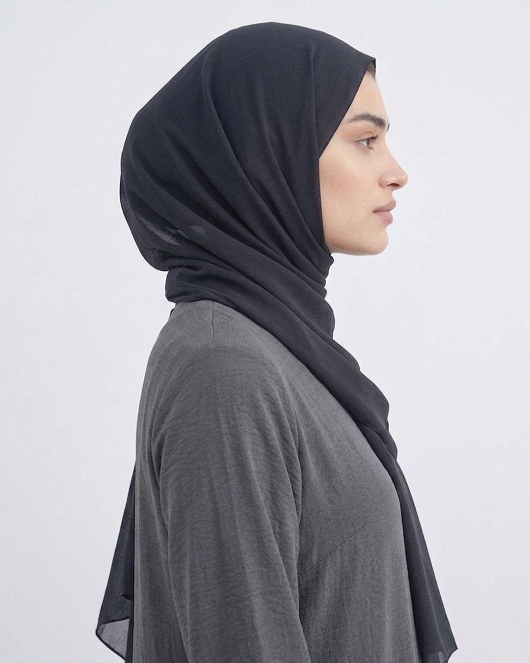 Modest Elastic Sleeve Abaya