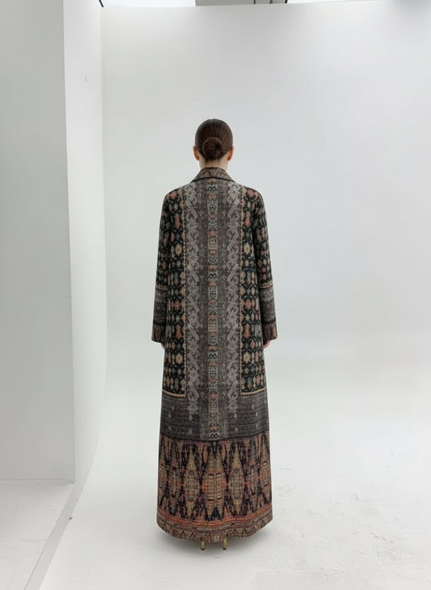 Al Noor Pleated Abaya Multi – 2025 Dubai Edition (عباءة النور بليت – إصدار دبي 2025) - Noor & Grace