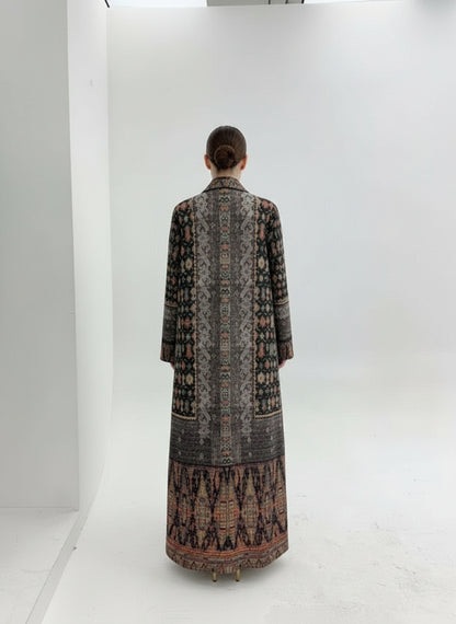 Al Noor Pleated Abaya Multi – 2025 Dubai Edition (عباءة النور بليت – إصدار دبي 2025) - Noor & Grace