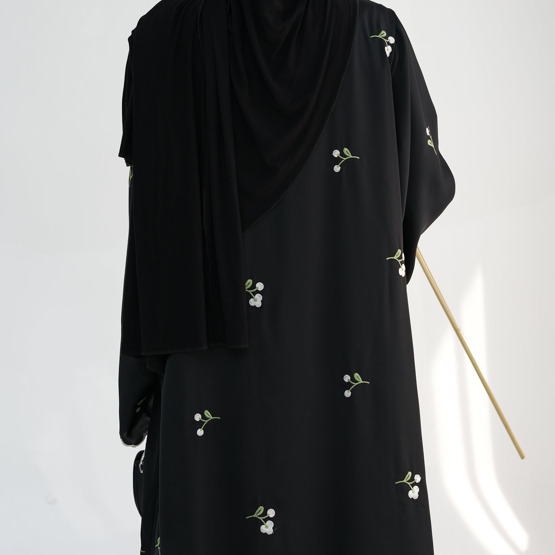 Nida Flower Embroidered Abaya