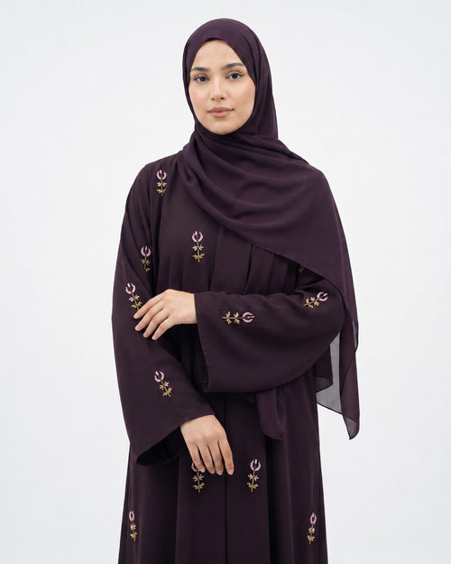 Layl Al Banafsj Nida Abaya - Noor & Grace