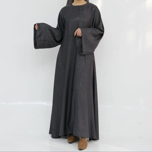 Malikat Al Layl Satin Abaya - Noor & Grace