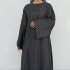 Malikat Al Layl Satin Abaya - Noor & Grace