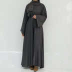 Malikat Al Layl Satin Abaya - Noor & Grace