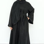 Malikat Al Layl Satin Abaya - Noor & Grace