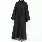 Malikat Al Layl Satin Abaya - Noor & Grace