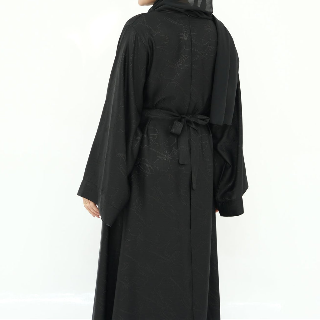Malikat Al Layl Satin Abaya - Noor & Grace