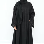 Malikat Al Layl Satin Abaya - Noor & Grace