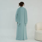 Modern Dubai Modest Coat Abaya - Noor & Grace