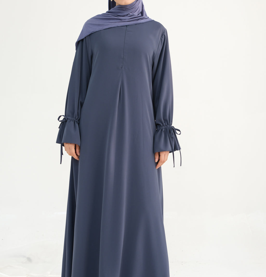 Nida Ruffle Sleeve Abaya - Noor & Grace