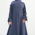 Nida Ruffle Sleeve Abaya - Noor & Grace