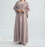 Nida Ruffle Sleeve Abaya - Noor & Grace