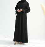 Nida Ruffle Sleeve Abaya - Noor & Grace